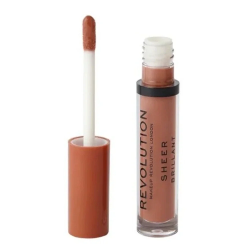 Revolution Sheer Brilliant‎ Lip Gloss 105 Sheer Attraction 0.1 fl oz